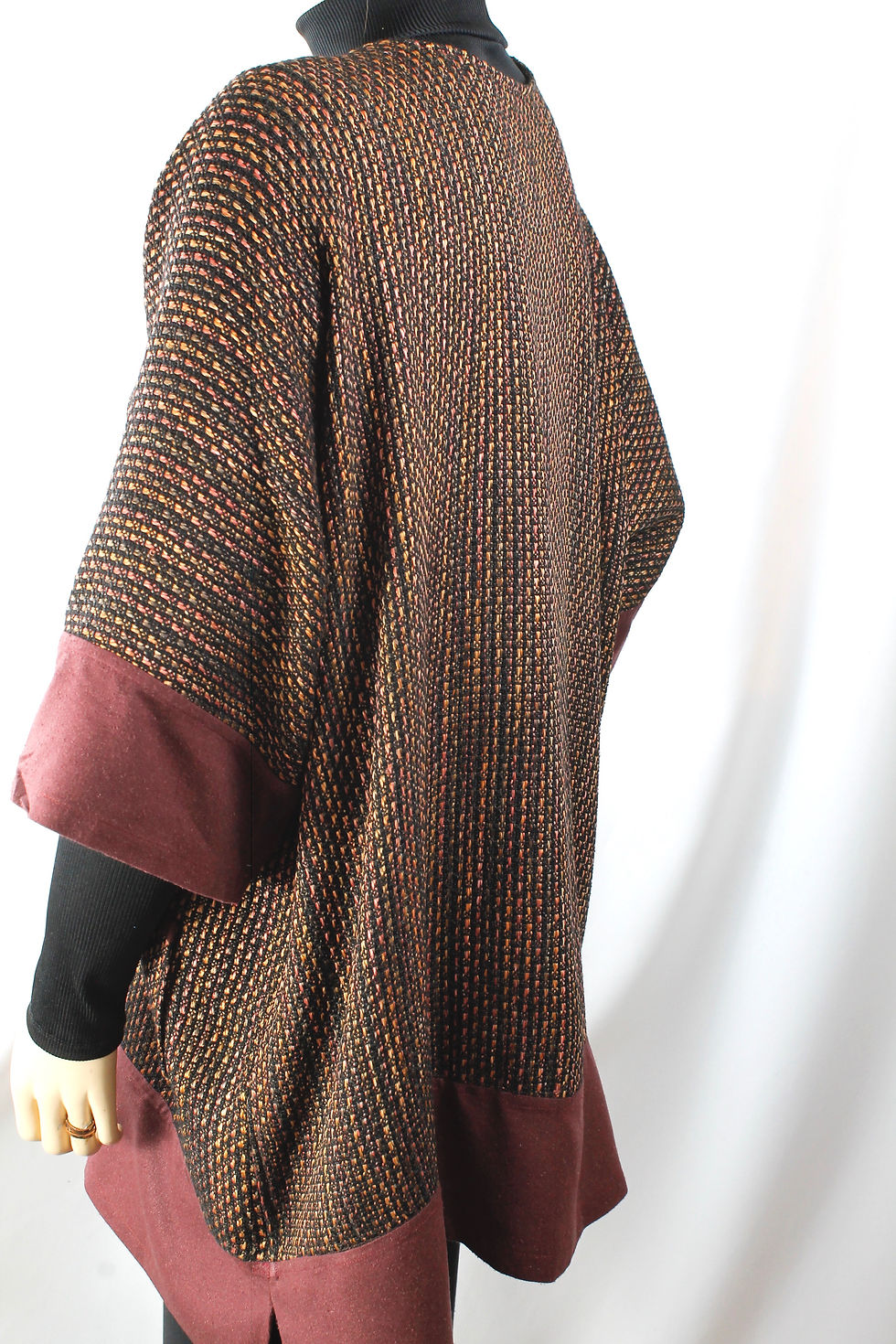 Thumbnail: HandWoven Jacket with Silk Noil