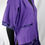 Thumbnail: Purple Silk Noil Vest Coat