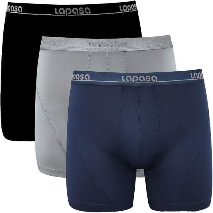 Men's active trunks 3-pak in multiple colors