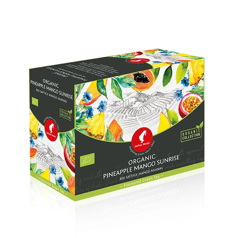 Organic Green Tea Mango Pineapple Sunrise - 20 tea bags