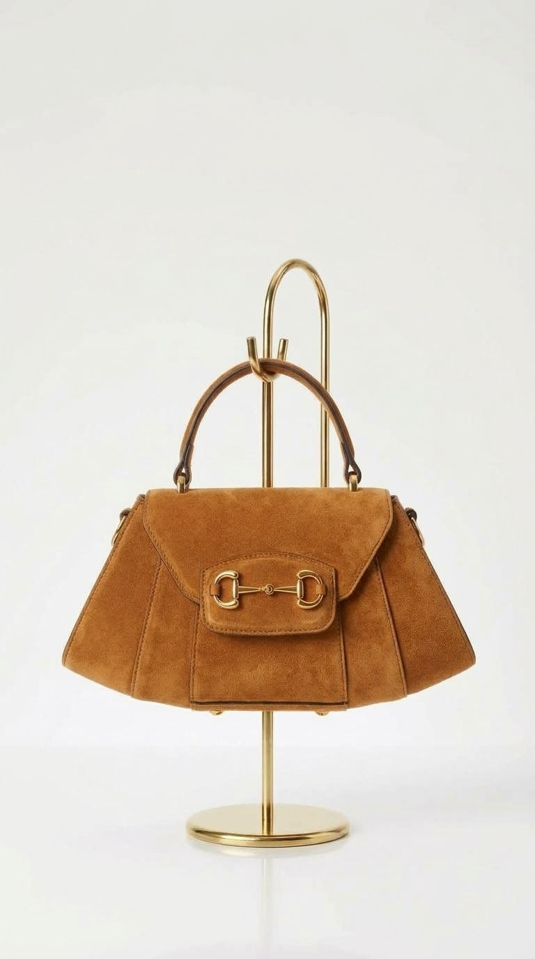 BOLSA ESTELA - CAMURÇA CARAMELO
