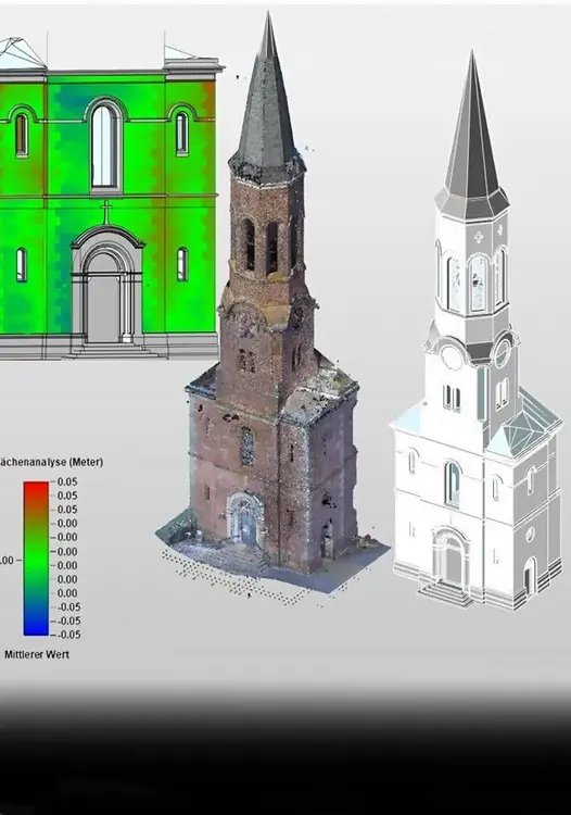 Point cloud to Bim and Church Revit modeling.webp