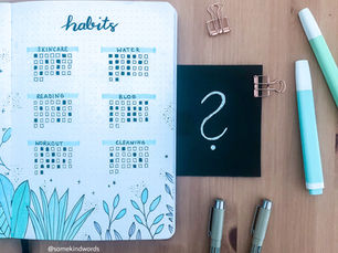 11 Habit Tracker layout ideas for your Bullet Journal