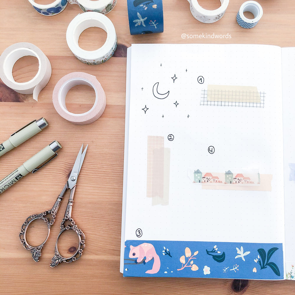 15 ways to use washi tape in your Bullet Journal