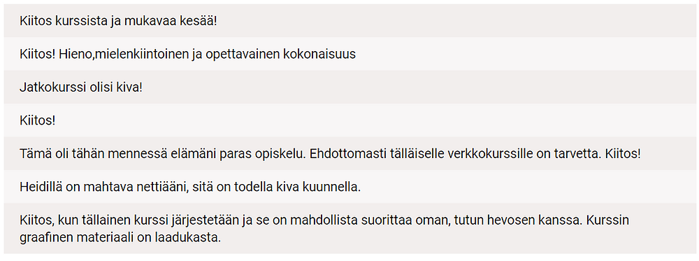 Kokemukset omatoimisen hevoshieronnan verkkokurssilta