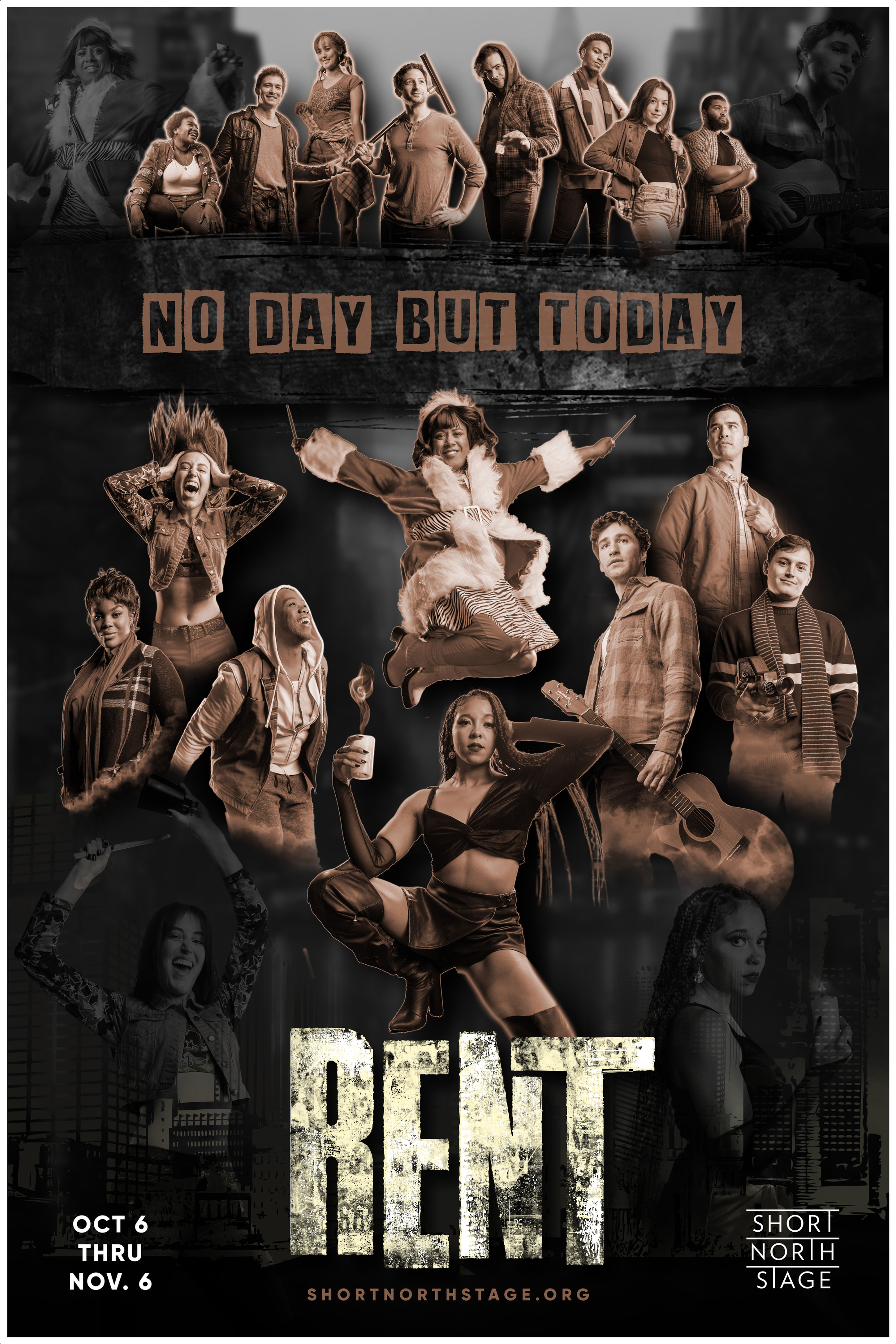 RENT Printed Poster (Version 1)