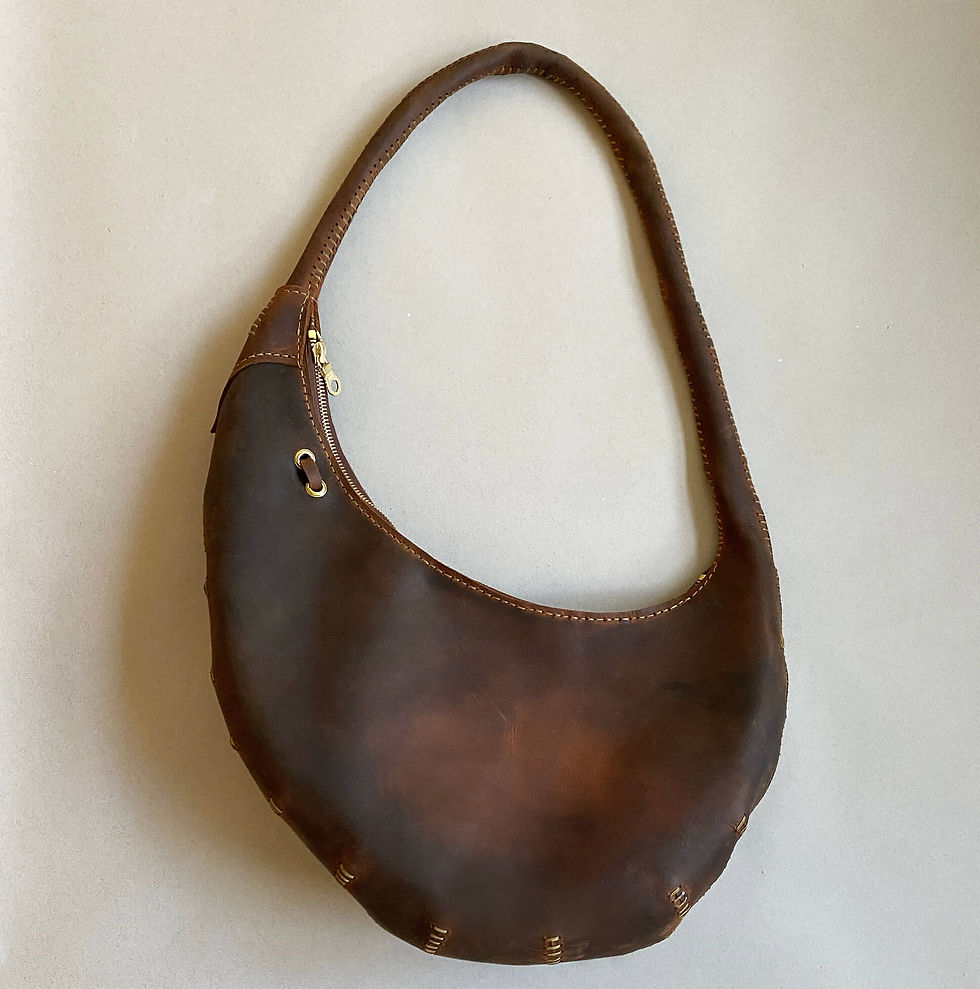 Thumbnail: Leather Saddle Bag