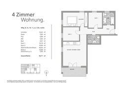 4-Zimmer Wohnung