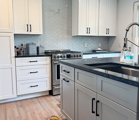 stainless steel kitchen 