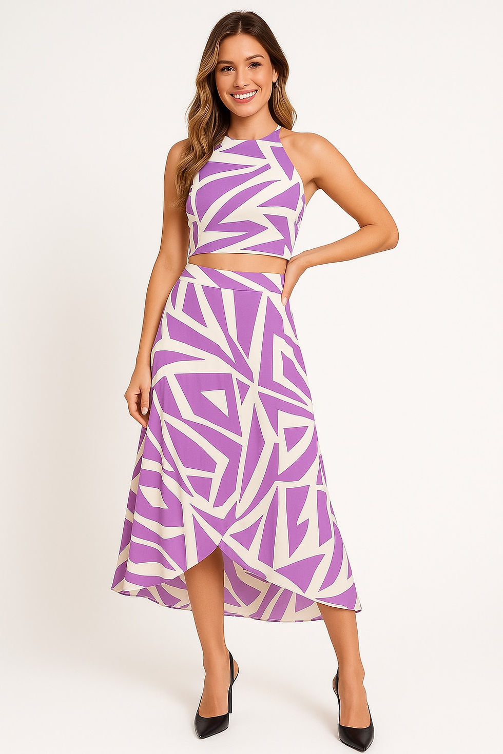 Miniatura: Conjunto Feminino com Saia – Estilo Refinado para Ocasiões Profissionais