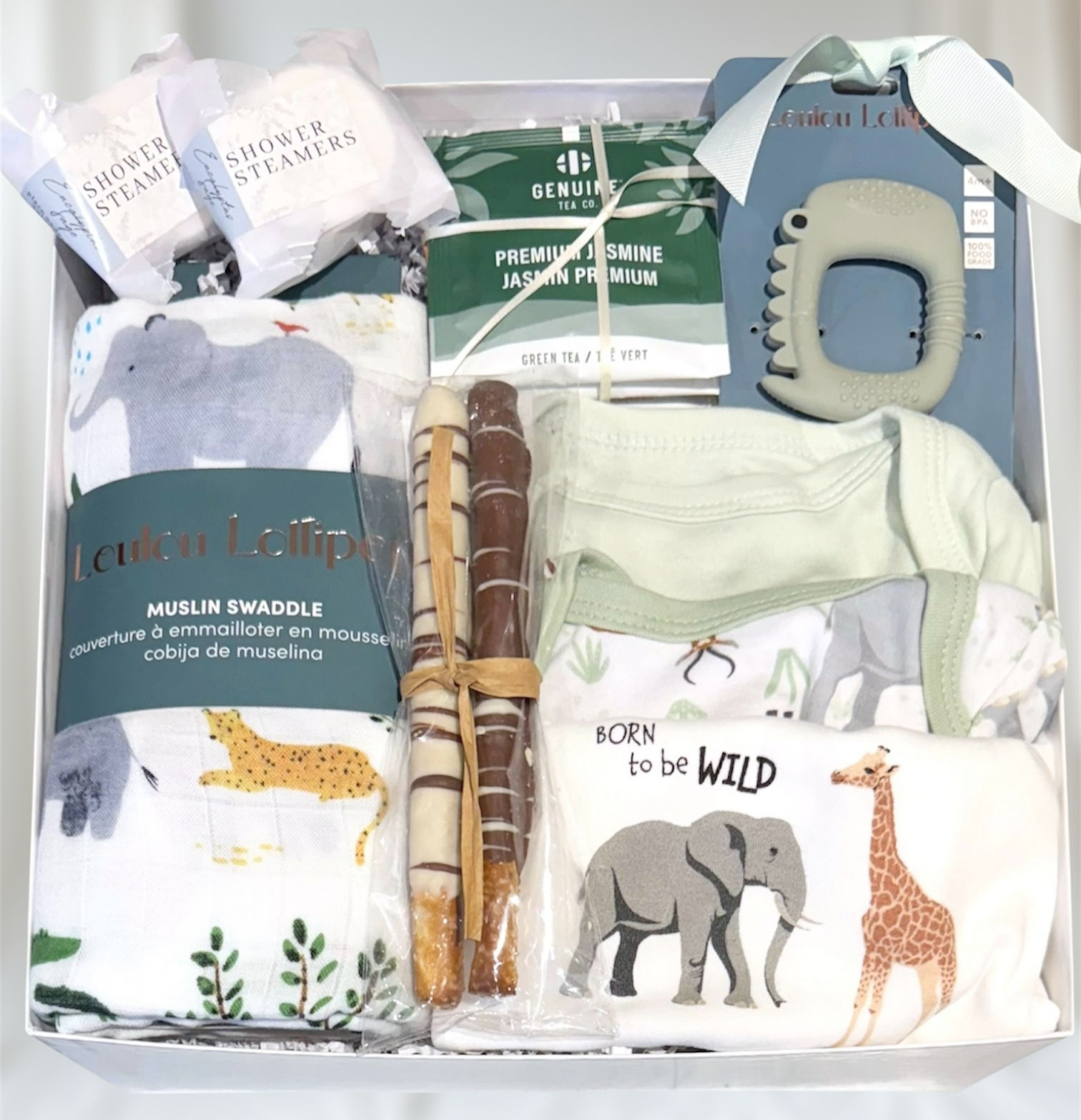 Safari Baby Gift Box