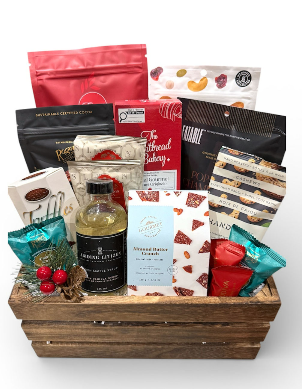 A Holiday Treat Gift Basket