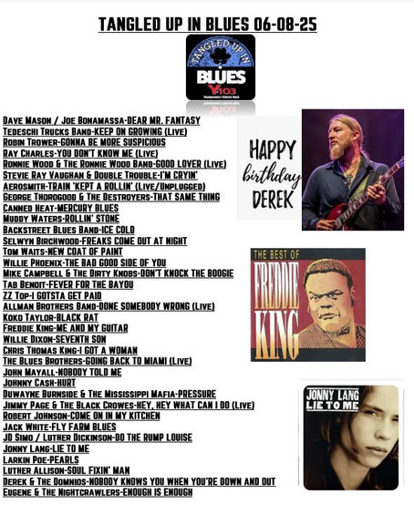 PLAYLIST 06.08.2025
