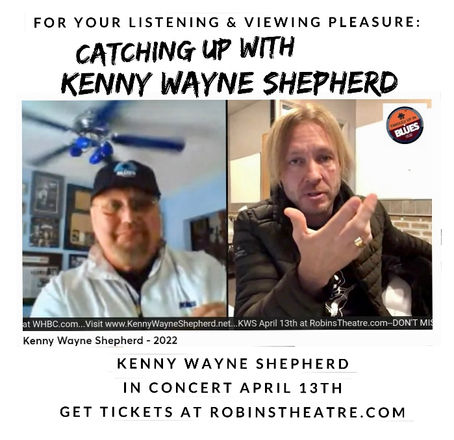 Catching Up with KENNY WAYNE SHEPHERD