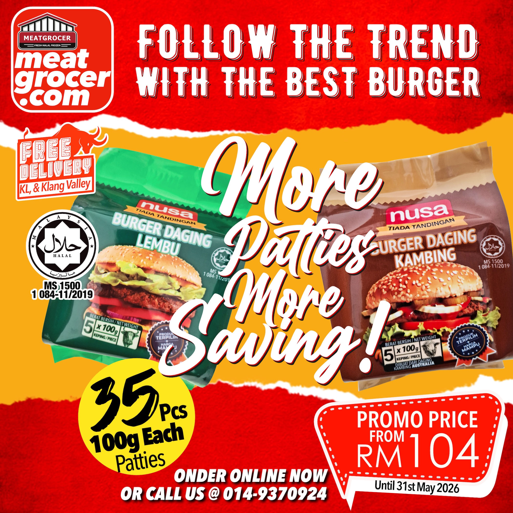NUSA Burger PROMO