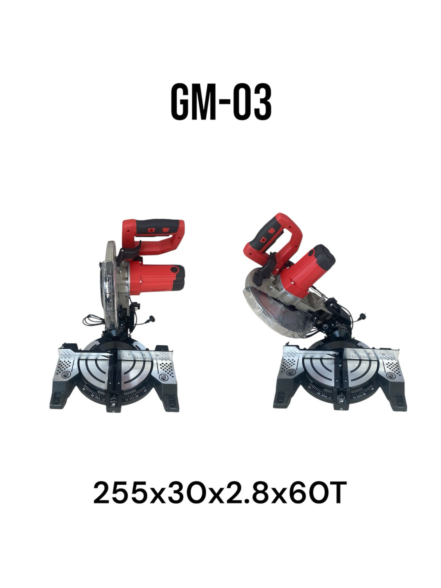 GM-03 GÖNYE KESME MAKİNESİ 250MM / 1200W