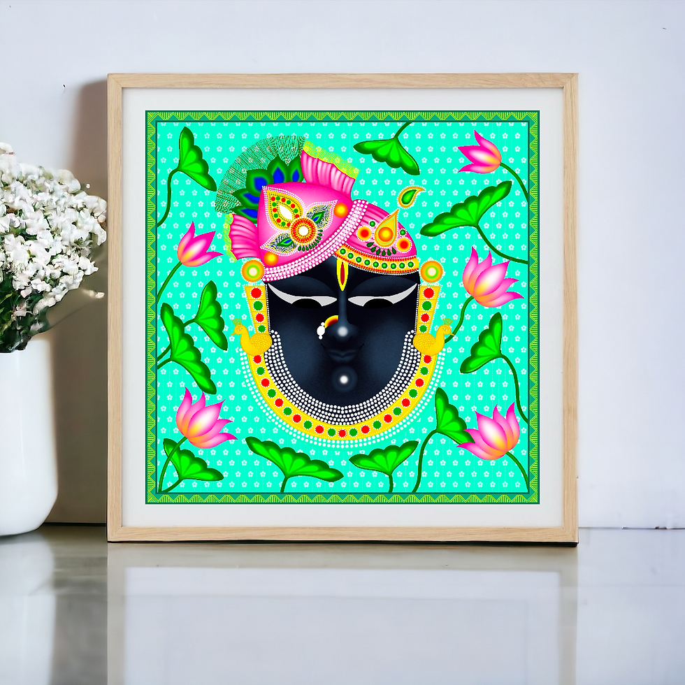 Thumbnail: SHRINATH JI, Art Print