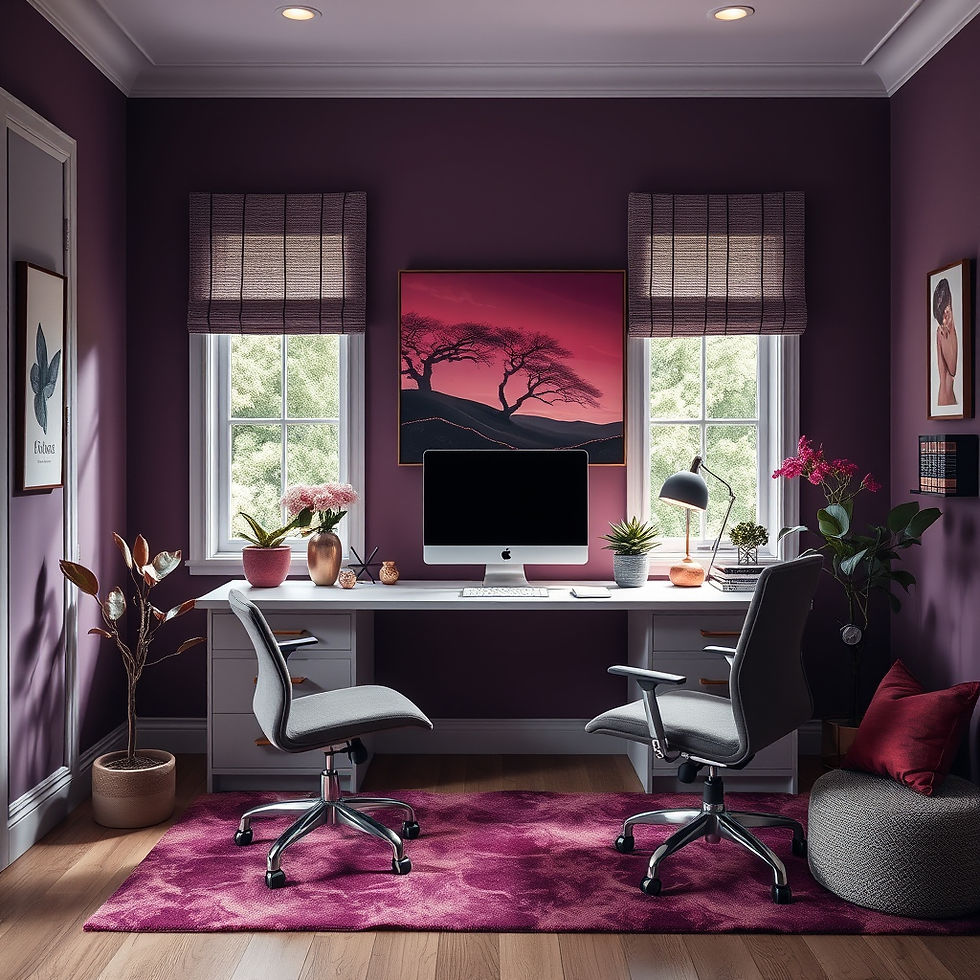 home office environment with dark purple and rose hue.jpg