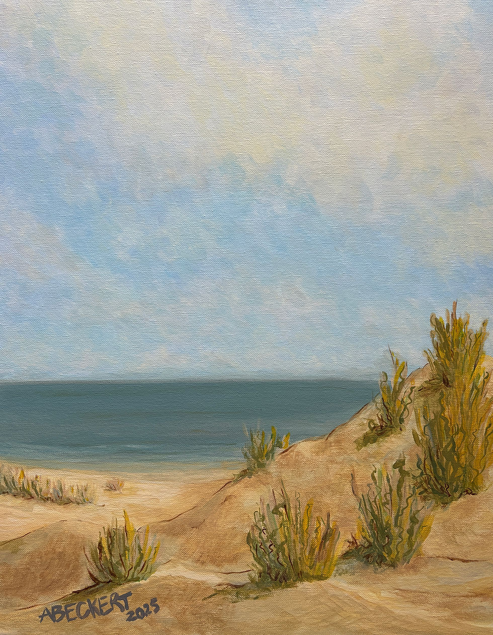 Dune Grass Matted Print