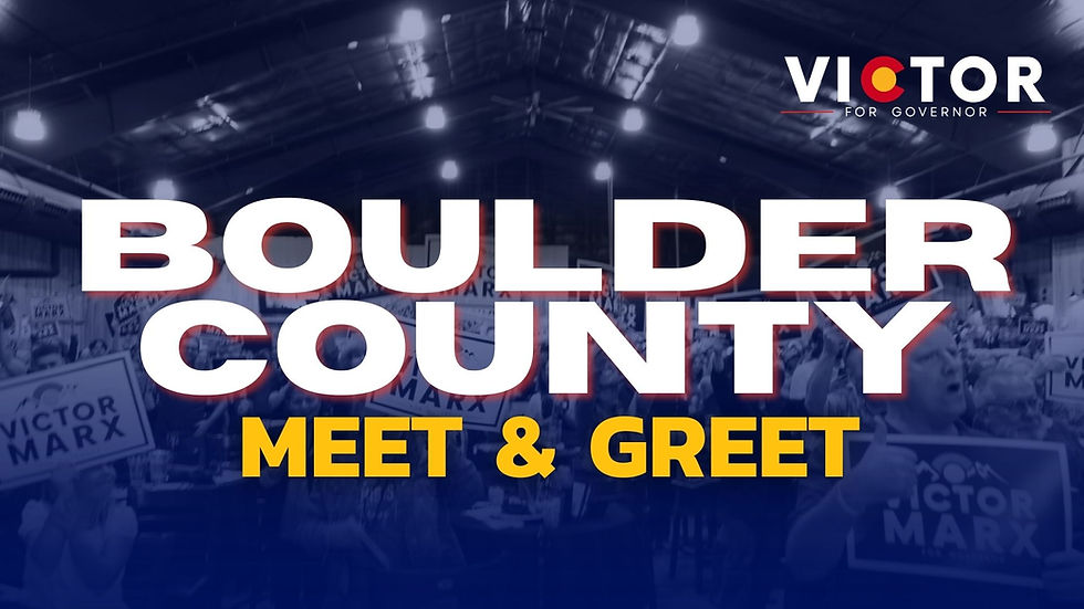 Boulder County Meet & Greet