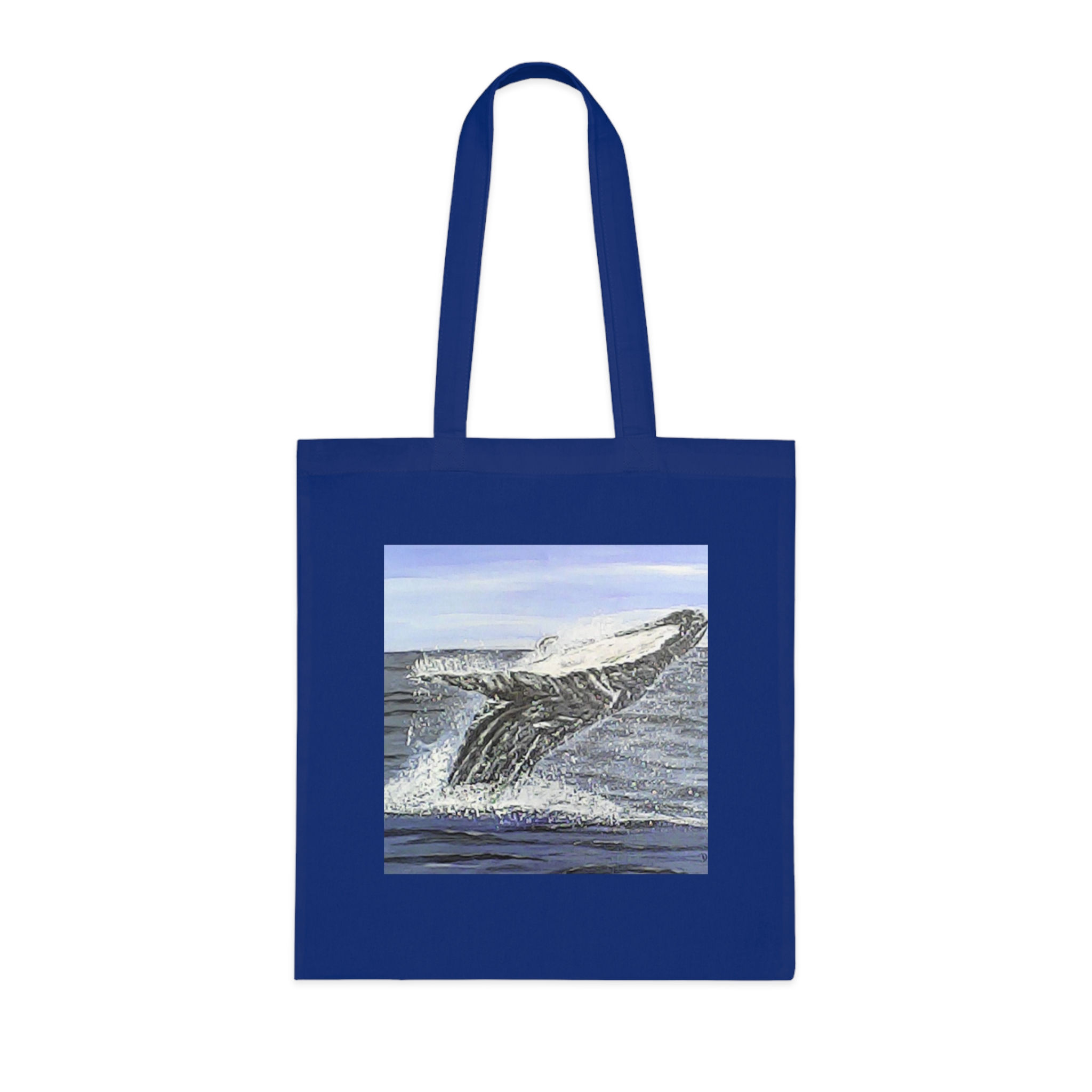 Whale Art Tote Bag