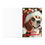 Miniature : Beagle in Santa Hat Christmas Card - Holiday Stationery Set, Dog Lover Gift