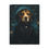 Thumbnail: Dapper Dog Canvas Print with Holiday Flair, Animal Decor