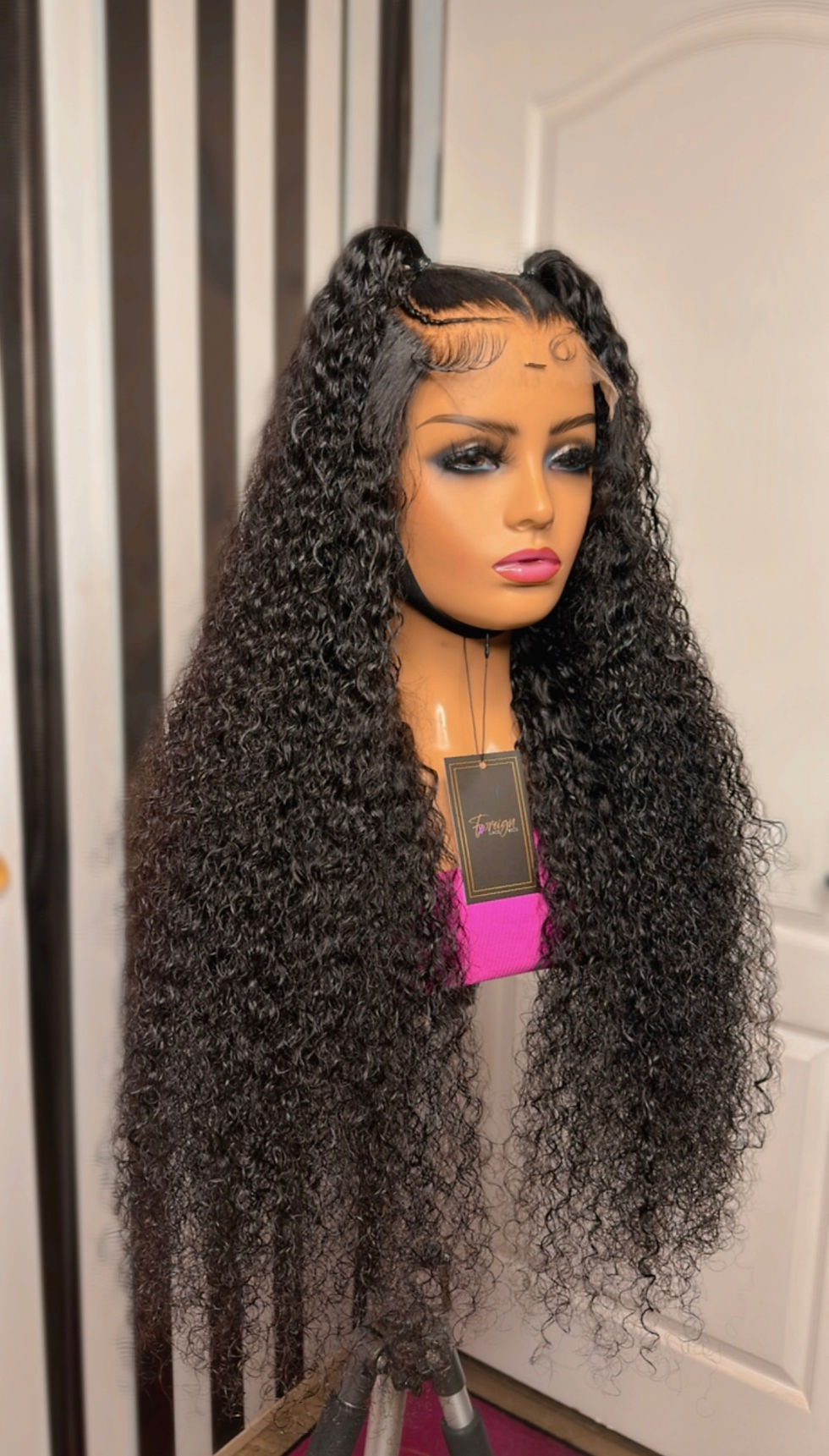 Thumbnail: (PRE ORDER ONLY) READY TO WEAR 28” 5x5 HD Bohemian Glue-less wig 