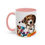 Miniatura: Beagle Mum Accent Coffee Mug - Dog Lover Gift, Pet Owner Mug