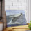 Miniature : Whale Splash Glass Cutting Board - Ocean-Inspired Kitchen Decor