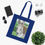 Miniaturbild: Whimsical Donkey Cotton Tote Bag | Eco-Friendly Shopping, Gift for Animal Lovers
