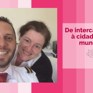 CAFÉ COM A PÊ: DE INTERCAMBISTA À CIDADÃO DO MUNDO!