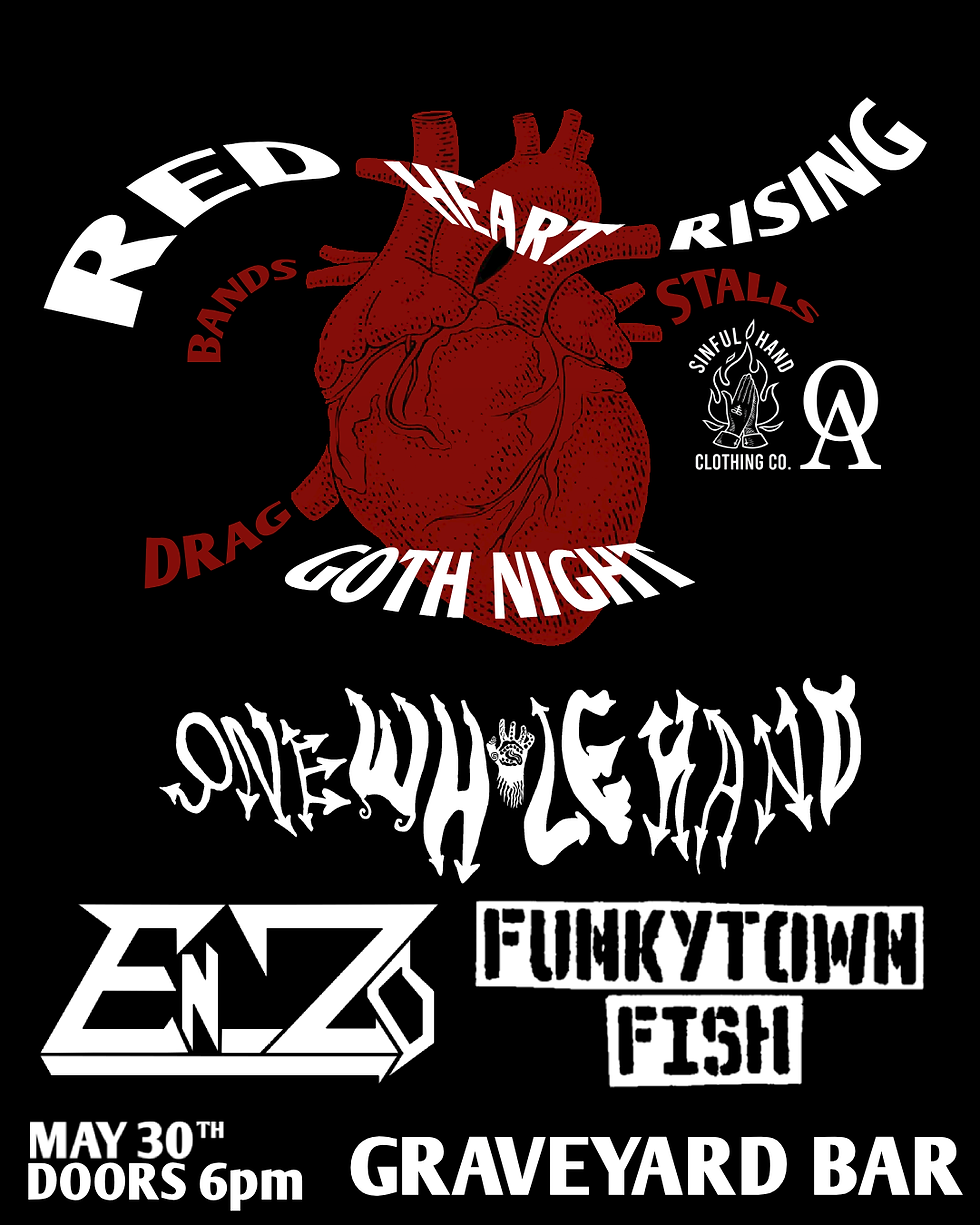 Red Heart Rising Presents Goth Night at the Graveyard