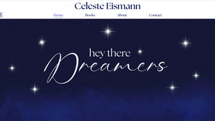 Celeste Eismann - Author Website Creation