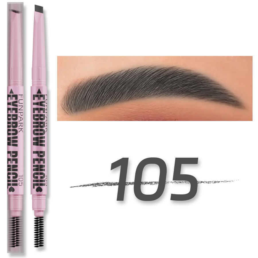 Thumbnail: 2 in1 Eyebrow pencil professional Cosmetics makeup for women 5 Colors Waterproof