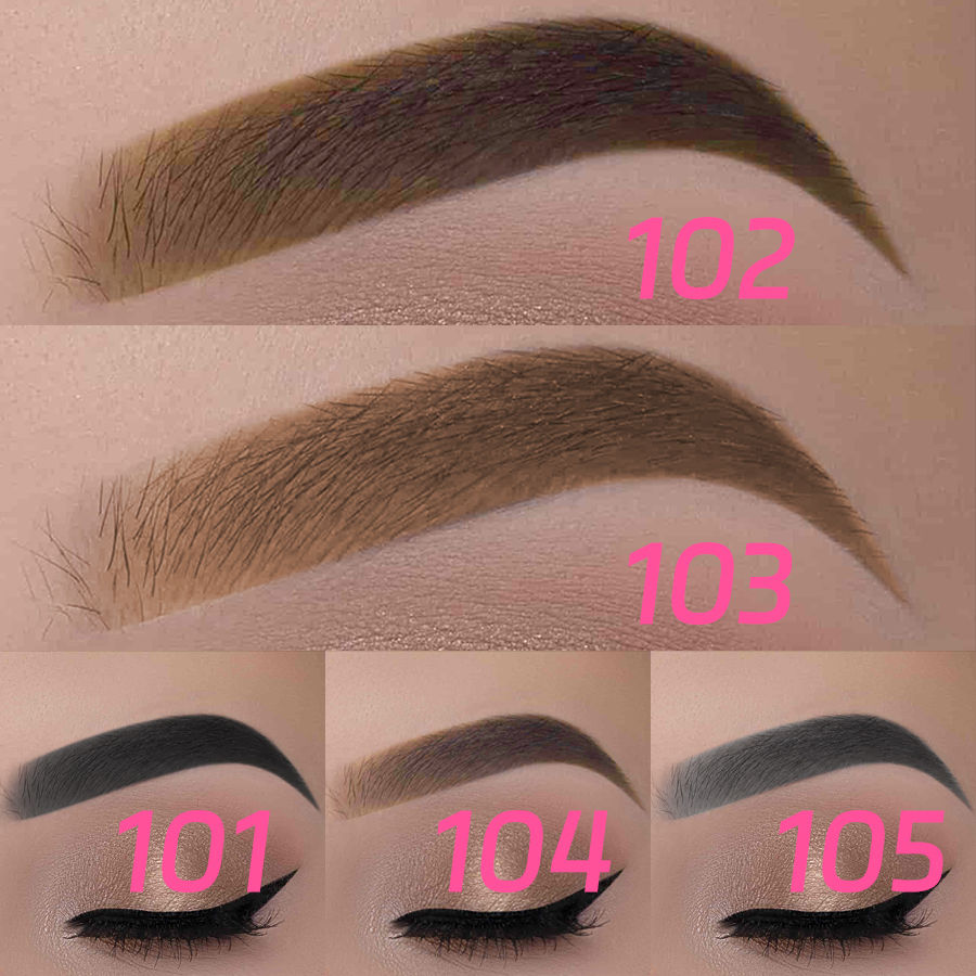 Thumbnail: 2 in1 Eyebrow pencil professional Cosmetics makeup for women 5 Colors Waterproof