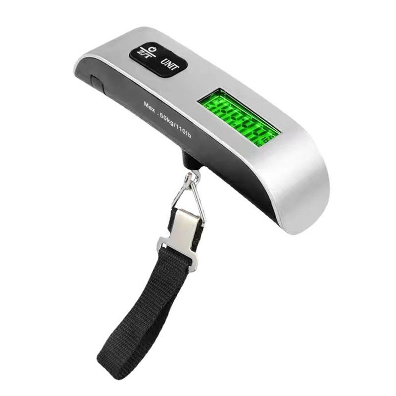 Thumbnail: Portable Scale Digital LCD Display 110lb/50kg Electronic Luggage Hanging Suitcas