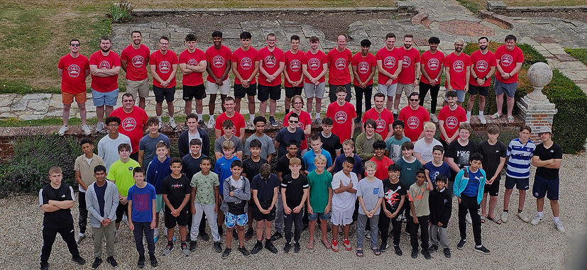 Group photo of Don Bosco Camp 2025