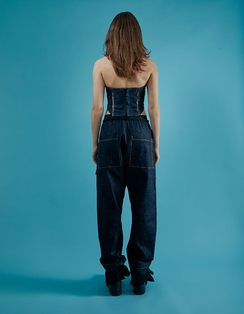 Thumbnail: Carpenter pleats jeans