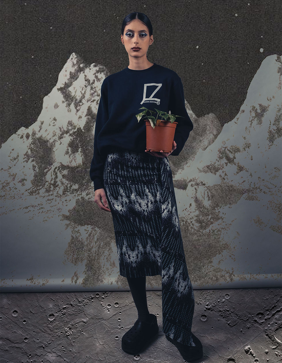 Thumbnail: Wrap hobble skirt