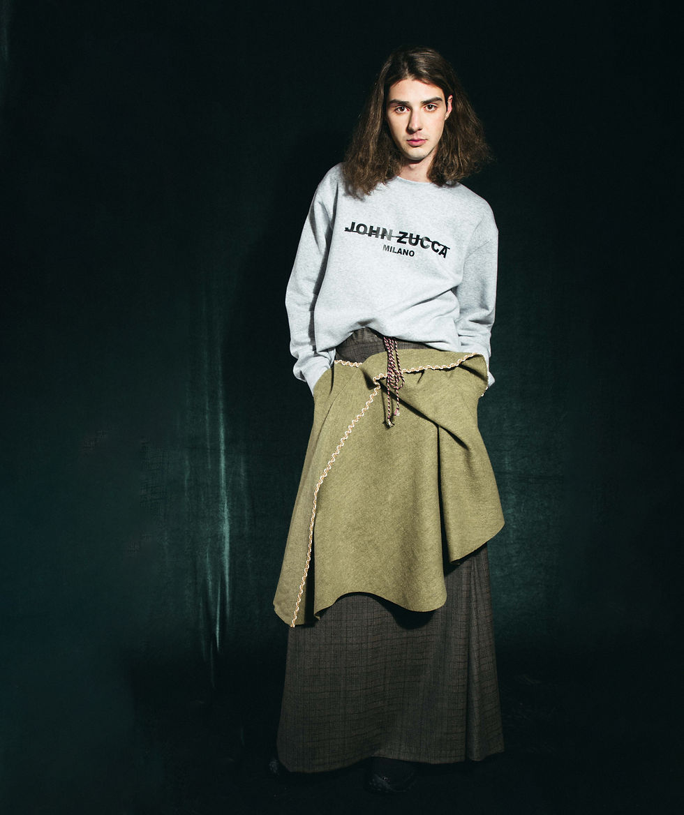 Thumbnail: Classic John Zucca logo sweater