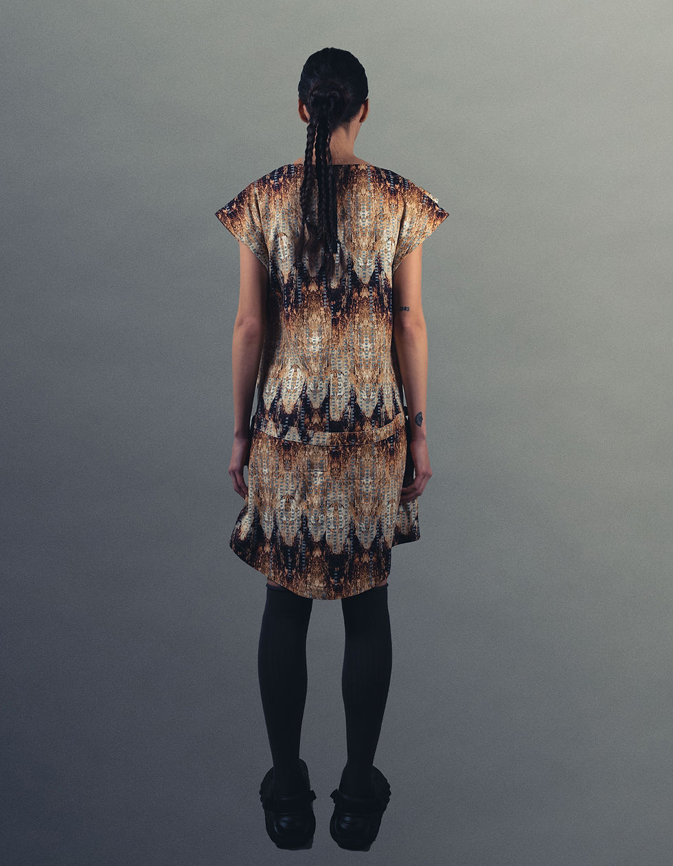 Thumbnail: Cotton low waist string dress
