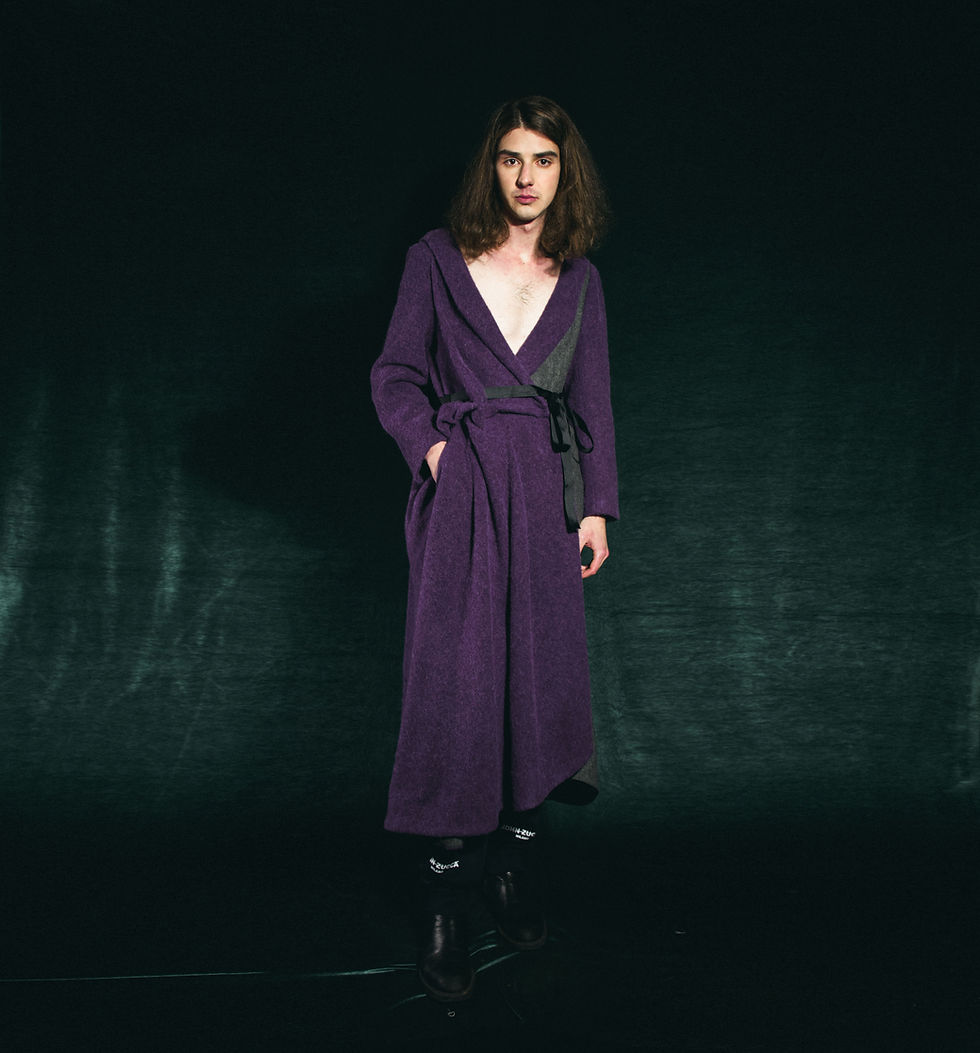 Thumbnail: Asymmetric wool coat