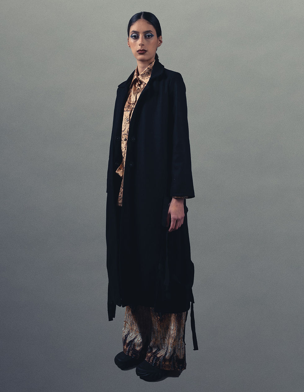 Thumbnail: Wool straps coat