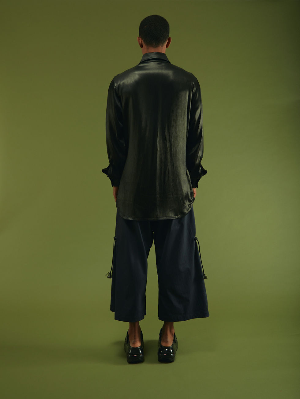 Thumbnail: Wide leg pajama pants