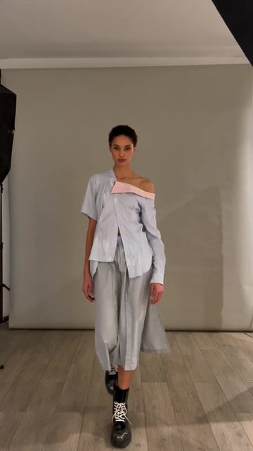 Thumbnail: Deconstructed asymmetrical shirt
