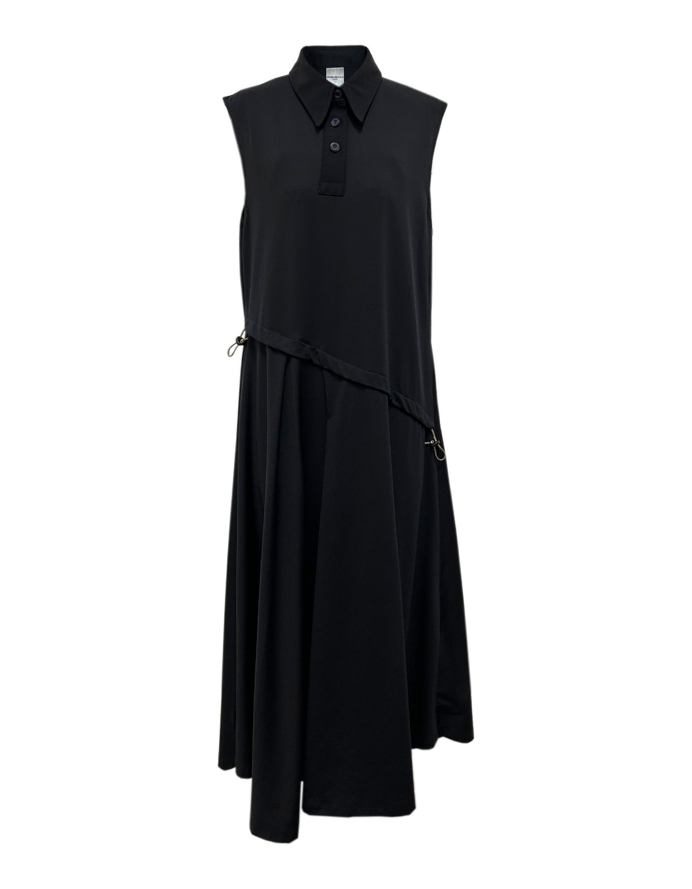 Sleeveless polo dress