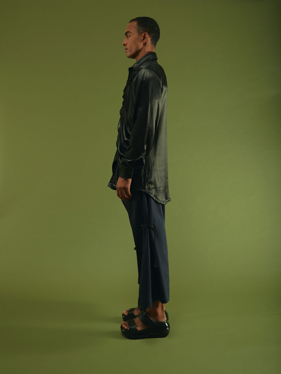 Thumbnail: Wide leg pajama pants