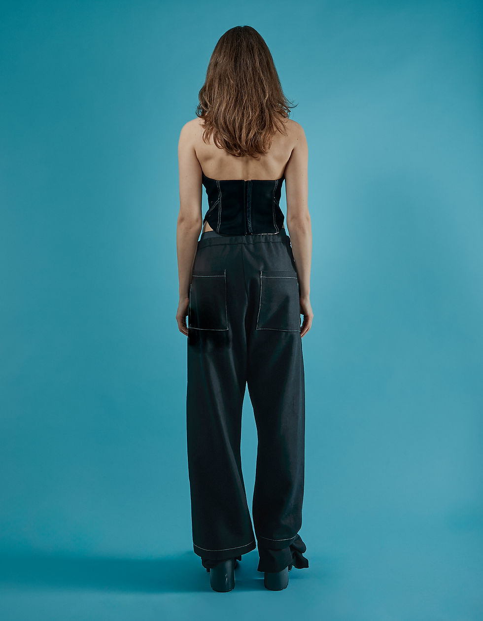 Thumbnail: Wool gaucho pants