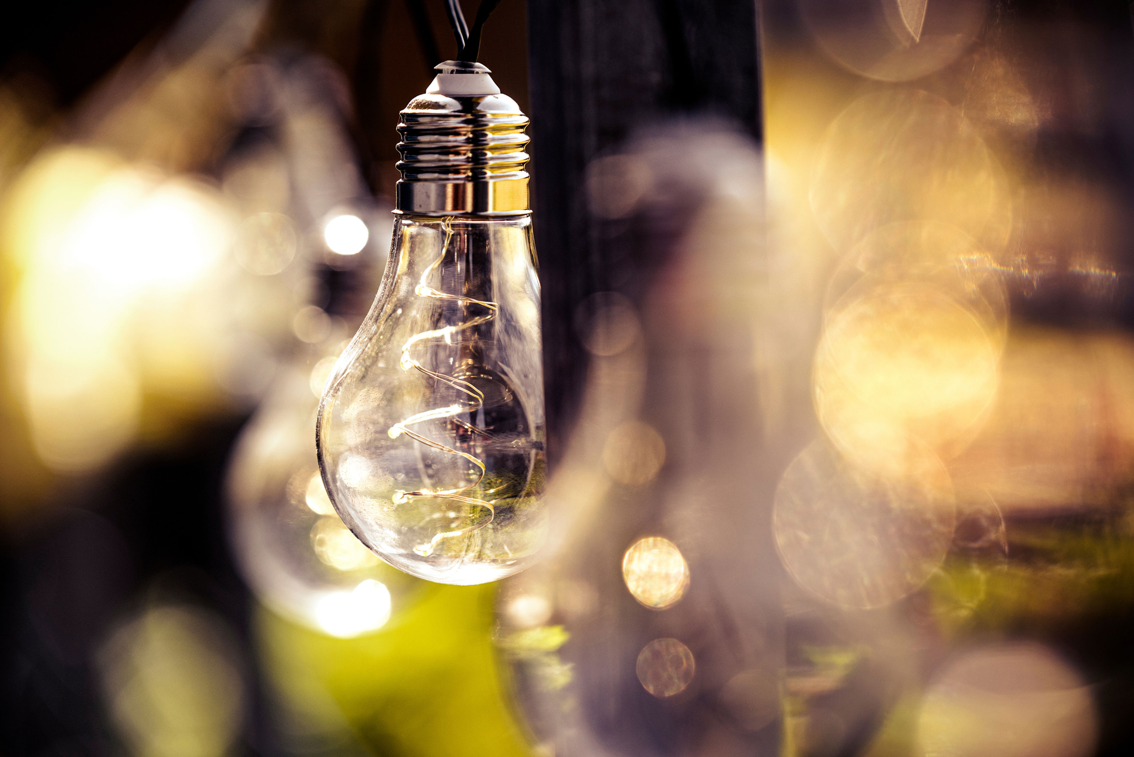 Fotoposter "Glühbirne 2"